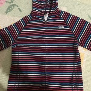 Northface fullzip lightweight sweatshirt